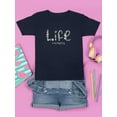 thumbnail image 3 of Life Is Beggining Daisies T-Shirt Juniors -Image by Shutterstock,  Large, 3 of 4