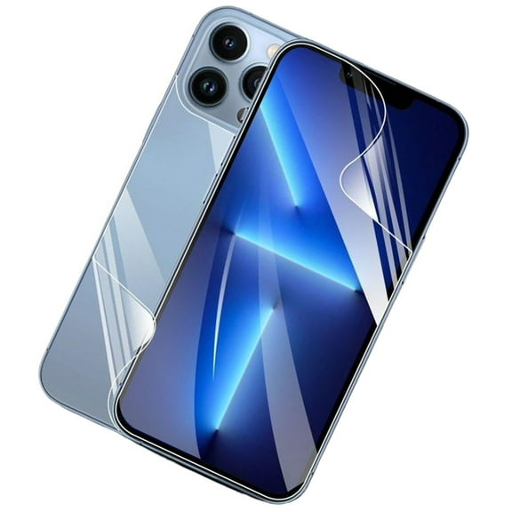 For iPhone 15 Pro Max - Both Screen and Back HydroGel Full Cover Protectors