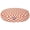 Orange, variant on MajesticPet 30 in. Zig Zag Round Pet Bed - Grey - Small