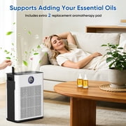 AIRFIRE H14 HEPA Air Purifiers for Home up to 2215 Sq.ft, Air Purifier for Allergies and Asthma, Pollen, Wildfire/Smoke, Pet Dander & Odor, Dust, AP304, White, 2026 New