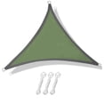 thumbnail image 1 of Advancent Toldo de jardín Triangular Patio Sun Shade Sail Impermeable Garaje Toldo Refugio para exteriores Jardín y Patio Verde Advancent HA006955-02, 1 of 6