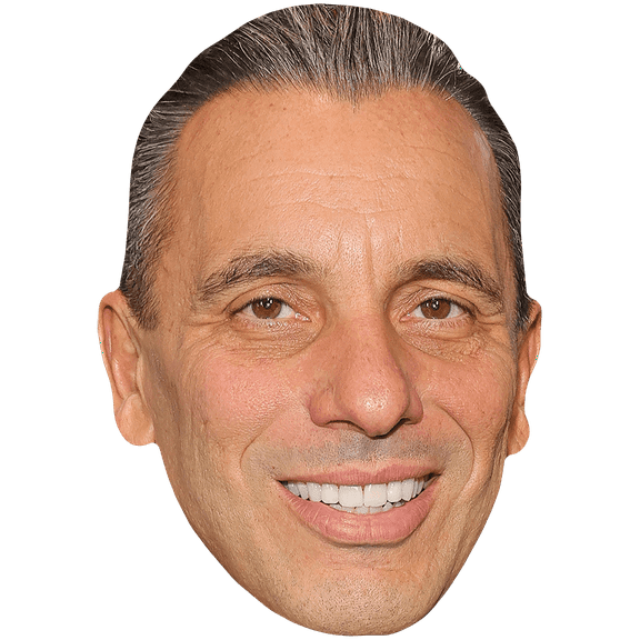 Sebastian Maniscalco (Smile) Big Head. Larger than life mask.