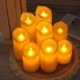 thumbnail image 4 of Rebajas de Temporada, Vela electrónica de simulación, vela LED, velas de té, velas en forma de lágrima, decoración, luces de acera para bodas y Navidad Akmoler, 4 of 9