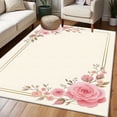 thumbnail image 2 of 6'x9' kitchen carpet dining room carpet dining area rug modern area rug outdoor area rug, 2 of 10
