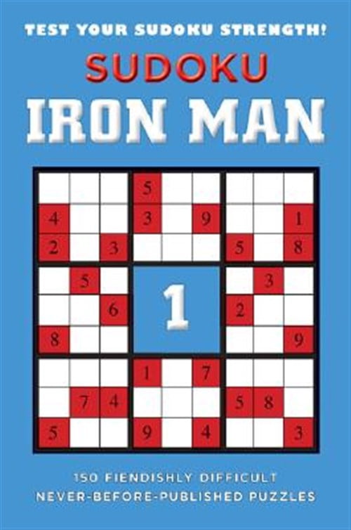 Pre-Owned Sudoku Iron Man #1: Sudoku Iron Man #1: 150 Fiendishly Difficult, Never-Before-Published Puzzles, (Paperback)