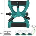 thumbnail image 4 of 360 Rotating Adjustable Lawn Irrigation System Watering SprinklerAutomatic Covering Large Area with Leak Free Design Durable 3 Arm Sprayer, 4 of 4