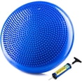 thumbnail image 1 of Balance Boards, Inflated Stability Wobble Cushion Balance Disk Sensory Seat Round Core Balance Stability Disc for Rehab, Exercise, Improving Posture,Fitness, Yoga, Yoga, Therapy-Included Pump, 1 of 5