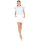 thumbnail image 5 of Short de vestir con pinzas Roman Fashion/ Juvenil, 31404 (Blanco) blanco EG, 5 of 5