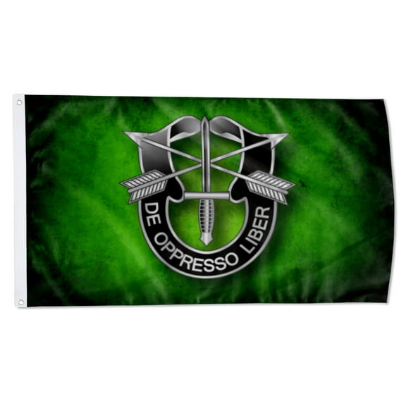 2but Beret Special Forces DUI flag US Army Military Flags Polyester 3x5 FT Indoor Outdoor Banner