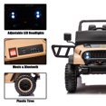 thumbnail image 6 of FINITO Kids Ride On Truck 12V with Remote Control Electric Powered Off-road Vehicle Car Toy for Boys Girls Age 3+ , Beige, 6 of 8