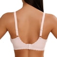 thumbnail image 4 of qelini Lace Bras for Women Thin Strap Wireless Breathable Bralettes Side Support Seamless Everyday Tshirt Bra, 4 of 7