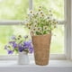 thumbnail image 5 of GOOHOCHY Maceta de canasta tejida a mano con floja de paja Pot de flores de paja, 5 of 7