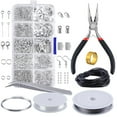 thumbnail image 1 of Coofit Kit de Fabrication de Bijoux Outil de Réparation de Bijoux Professionnel Ensemble de Accessoires de Bijoux, 1 of 10