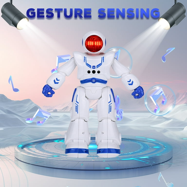 HUSAN Kids Afstandsbedienbare Speelgoed Robot