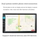 thumbnail image 2 of Seitruly Reproductor Multimedia de doble Din 800x400, USB ajustable, compatible con Bluetooth, Radio automática, receptor de imagen de marcha Videojuegos y accesorios, 2 of 6