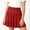 Red, variant on OGLCCG Tween Girls Ruffle Mini Skirt High Waist Tiered Flowy Plain A Line Skirts Summer Cute Boho Beach Short Skirts 5-15 Years