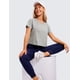 thumbnail image 3 of Remera CRZ YOGA de Algodón Pima Crop Relajada de Manga Corta, 3 of 5