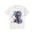 thumbnail image 1 of Whimsical and Enchanting Tee: 'Reading ' Graphic - Ideal for Those Who Love Fantasy and Magical Creatures, Evoking a Sense of Wonder and Imagination, 1 of 7