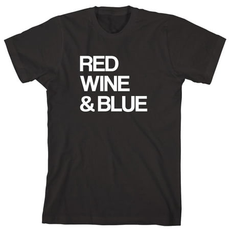 Red Wine And Blue Men's Shirt - ID: 2064