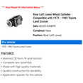 thumbnail image 2 of Rear Left Lower Wheel Cylinder - Compatible with 1972 - 1980 Toyota Land Cruiser 1973 1974 1975 1976 1977 1978 1979, 2 of 2