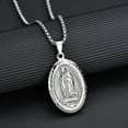 thumbnail image 5 of Xinyolin Religious Virgin Mary Guadalupe Pendant Necklace, Jewelry Decor Gift, 5 of 8