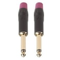 thumbnail image 4 of 2pcs 6.35mm Microphone Jack Gold-plated Stereo Male Plug Cable Connector, 4 of 5