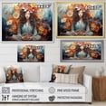 thumbnail image 4 of Designart "Awakening Presence Colorful Meditation" Spiritual Floater Framed Wall Art Living Room, 4 of 7
