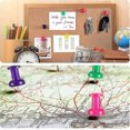thumbnail image 5 of Jumbo Push Pins 40 Pack, Colorful Thumb Tacks for Cork Board, Bulletin Board, Office, Home, 5 of 5
