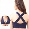 thumbnail image 4 of Padded T Shirt Bras for Women Women's Front Closure Extra-Elastic Large Shaping Posture Lift Bra Underwire T-shirt Bra Padded Bralettes for Women Sexy, 4 of 6