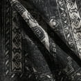 thumbnail image 4 of BoutiqueRugs Minapan Traditional Area Rug - Cream, Black - 18" x 18" Sample, 4 of 11