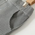 thumbnail image 6 of Bullpiano 1-7T Summer Toddler Baby Boys Clothes Sets Short Sleeve Houndstooth Bowtie Shirt+Suspender Shorts Gentleman Outfits Suits (Pink), 6 of 7