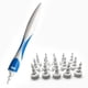 thumbnail image 1 of Niños ancianos espiral suave oído cuidado de la cera limpieza kit de swab kit de viaje lavable silicona aceite de silicona recogiendo herramienta de eliminación Earpick Scienceny CE001438-00, 1 of 6