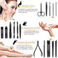 thumbnail image 3 of Manicure Pedicure Kit Manicura Y Pedicura Profesional 20 en 1 Amarillo con Negro, 3 of 3