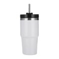 thumbnail image 1 of Copas De Coche Taza de acero inoxidable 304 con doble aislamiento para coche, 20 onzas, Ice Tyrant Cup blanco Ehuebsd Libre de BPA, 1 of 3