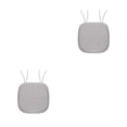 thumbnail image 3 of Bewildely Cojines de asiento de algodón con memoria simples y de moda para mayor comodidad y estilo, cojines para silla de de comedor para el contenedor de cenizas 40*40cm 2Conjunto, 3 of 6