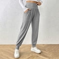 thumbnail image 7 of Lmueinov Leggings with Pockets for Women High Waisted Tummy Control Yoga Pants Elastic Wide Waistband Casual Joggers for Daily Workout Loungewear S-3XL, 7 of 7