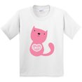 thumbnail image 3 of Inktastic Love Cat 2 Youth T-Shirt, 3 of 5