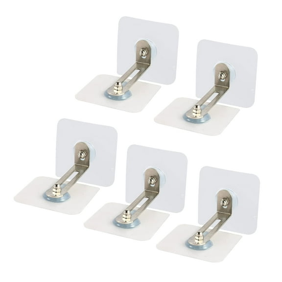 5 Pcs Anti-tip Prevention Device Self-Adhesive Furniture Wall Anchors Furniture Straps for Fixing Furniture Baby Safety