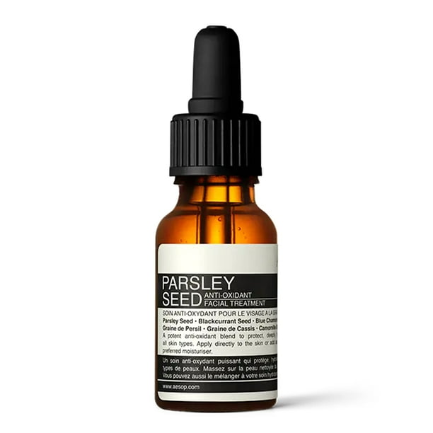Tratamiento facial Aesop Antioxidante con semillas de perejil, 15 ml