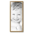 thumbnail image 2 of ArtToFrames 12" x 29" Gold with Star Picture Frame, 12x29 inch Gold Wood Poster Frame (WOM-4755),  Pack, 2 of 7
