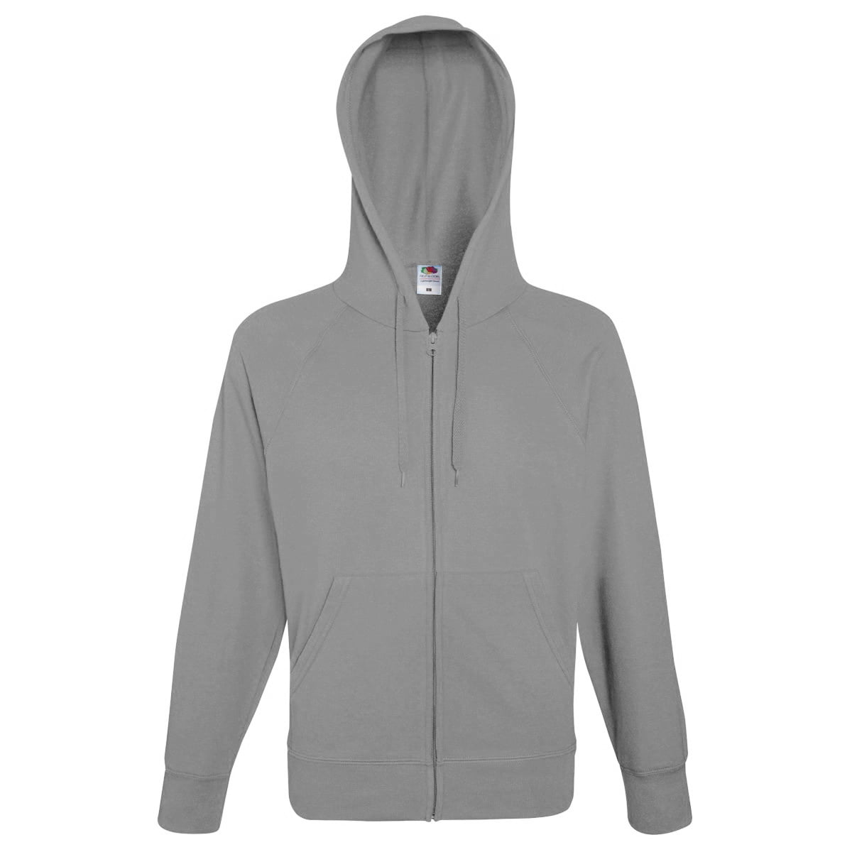 Fruit Of The Loom Mens Lightweight Full Zip Jacket / Hoodie
