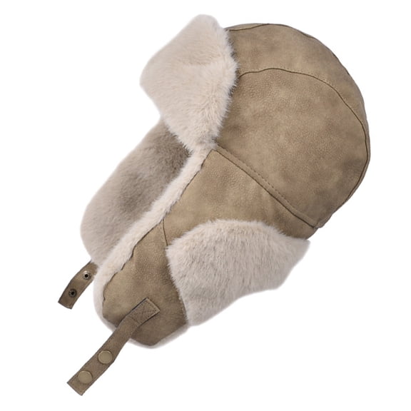 RUISINERY Winter Trapper Hat with Ear Flaps for Women Windproof Thick Fleece Lining Ski Hat Earflap Caps for Outdoor Activity