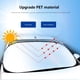 thumbnail image 4 of Parasol del parabrisas del coche 55x31 pulgadas Papel de aluminio plegable Sombrilla reflectante de la ventana delantera con ganchos antirrobo Ajuste universal Bloque de calor Protección UV gris, 4 of 7