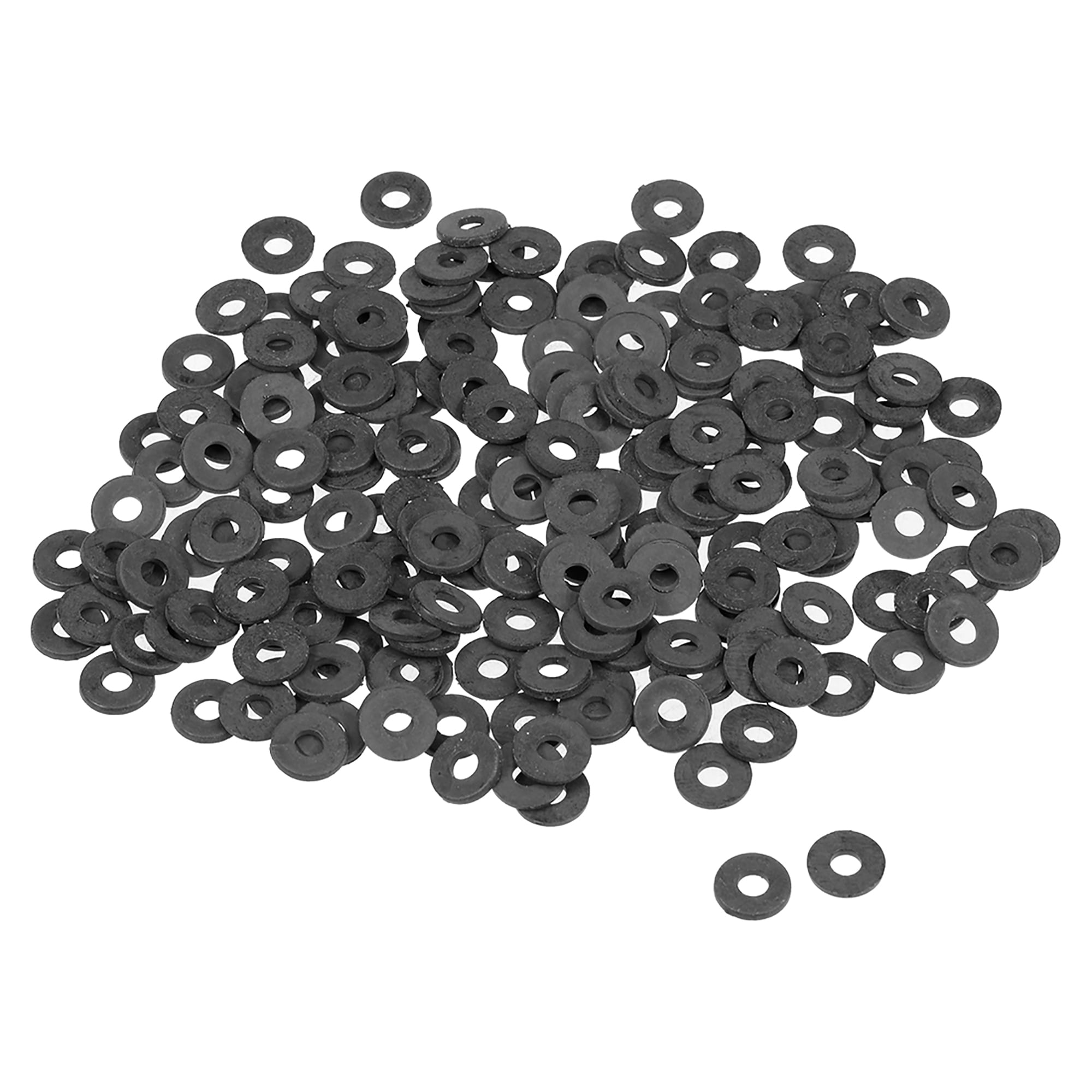 Nylon Flat Washers for 3mm ID Screw Bolt 8mm OD 1mm Thick 200pcs