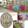 thumbnail image 6 of Morttic 1x Artificial Lilac Vine Flower Wisteria Wedding Party Decoration Hanging Vine Home Plant Decoration (Yellow), 6 of 6