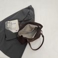 thumbnail image 4 of SPEKSEE Women Suede Shoulder Bag with Inner Pocket Tote Bag with Zipper Solid Color Satchel Bag for Work Travel, 4 of 9