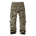thumbnail image 6 of Matchstick Men's Cotton Straight Leg Relax Fit Cargo Pants with 8 Pockets, 6 of 8