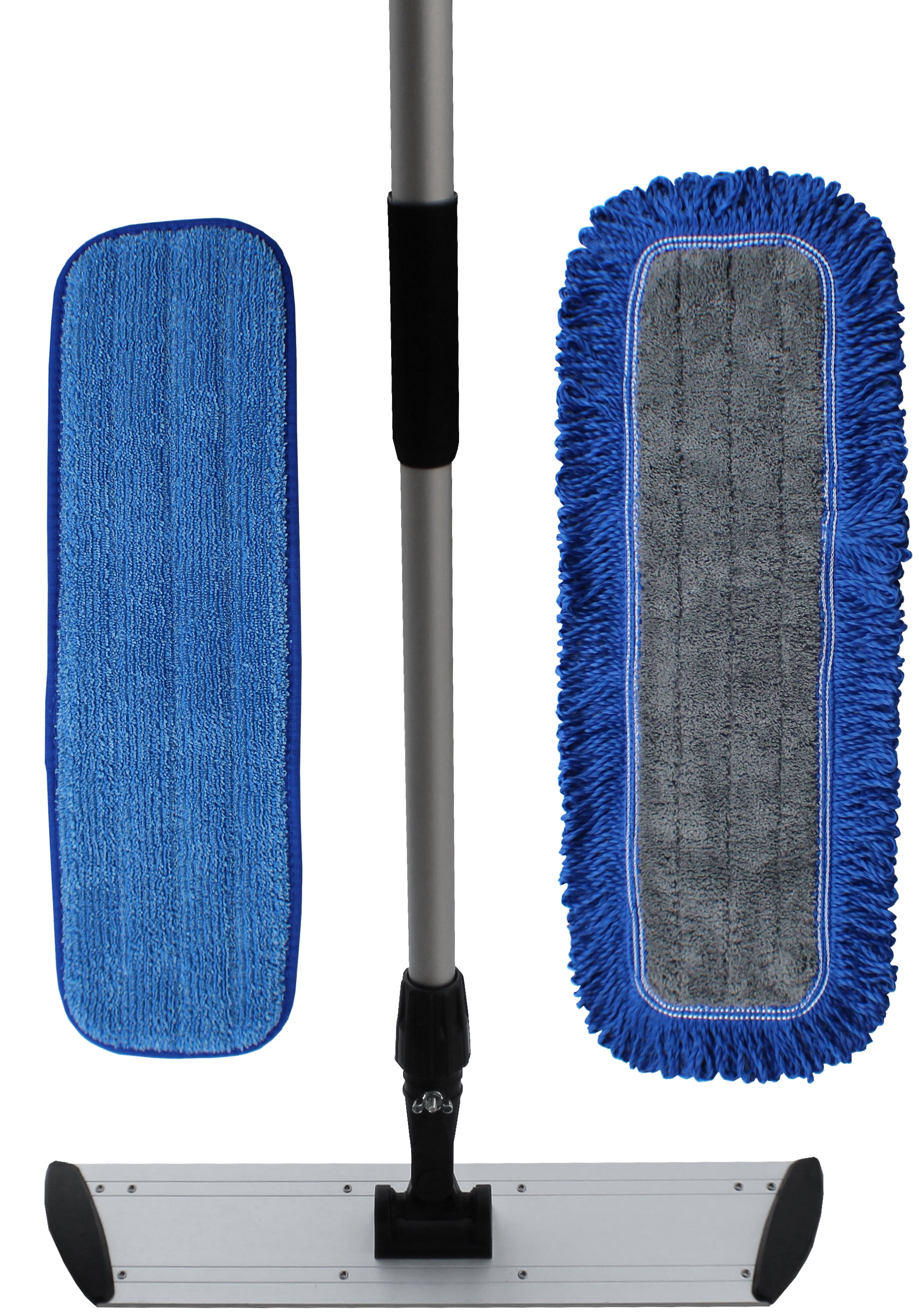 2 Pack Amazon Basics 36" Washable Microfiber Wet Damp Mop Refill Pads 