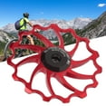 thumbnail image 3 of Ymiko 15T Guide Wheel,Rear Derailleur Guide Wheel,MEIJUN Rear Derailleur Guide Pulley Wheel 15T Ceramic Bearing for Folding Mountain Bikes, 3 of 8