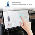thumbnail image 4 of Película protectora de pantalla central antiexplosiones esmerilada, no templada, para navegación, para Tesla Model 3 XSY, 4 of 13